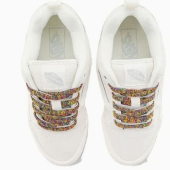Vans Knu Stack Laces Low Sneakers- White - Picture 6 of 12